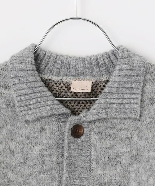 petit main / プティマイン ニット・セーター | 【ウォッシャブル】モチーフカウチンニットはおり | 詳細11