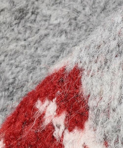 petit main / プティマイン ニット・セーター | 【ウォッシャブル】モチーフカウチンニットはおり | 詳細13