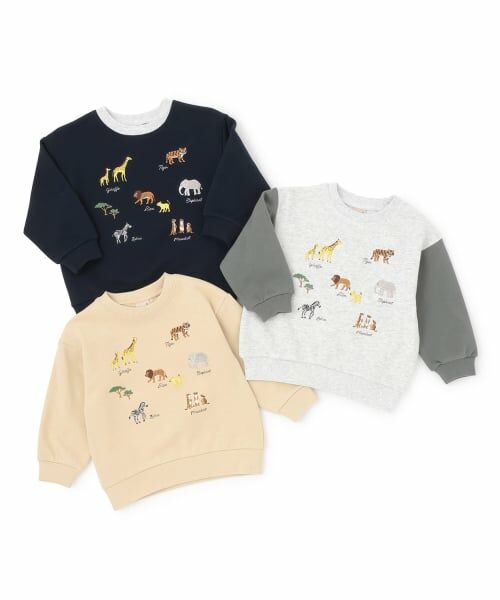 petit main / プティマイン スウェット | 動物刺しゅうトレーナー | 詳細16