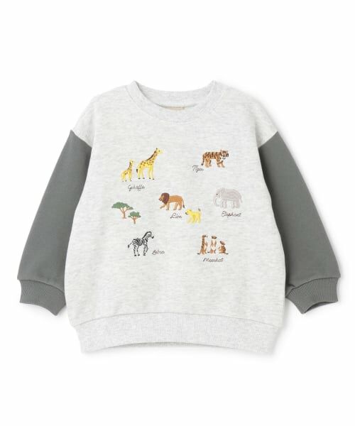 petit main / プティマイン スウェット | 動物刺しゅうトレーナー | 詳細7