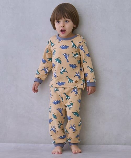 petit main / プティマイン ルームウェア | BOYSキルティングパジャマ | 詳細1