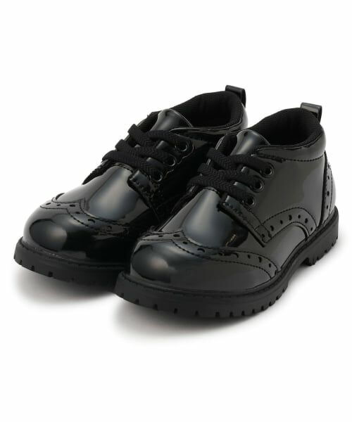 petit main / プティマイン ビジネス・ドレスシューズ | ウィングチップシューズ（黒）