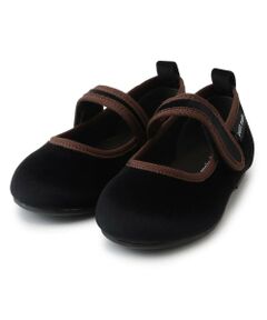 petit main / プティマイン パンプス | ワンストラップベロアシューズ