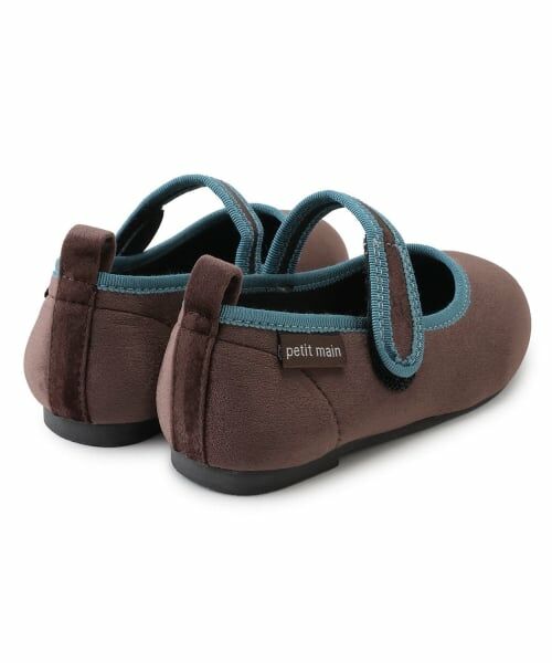 petit main / プティマイン パンプス | ワンストラップベロアシューズ | 詳細1