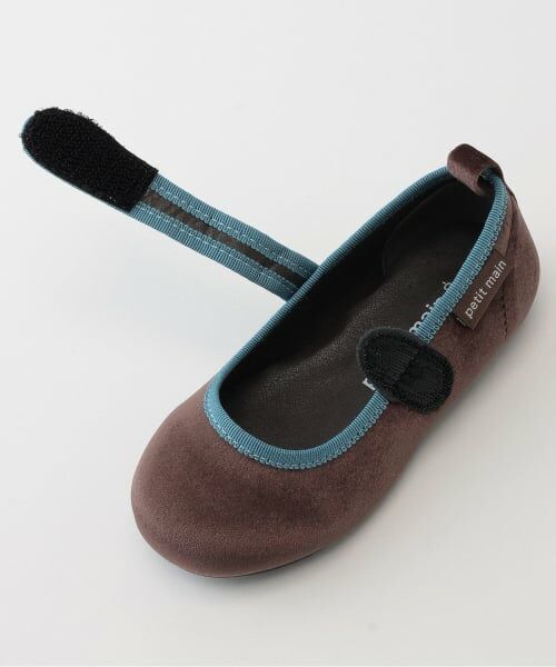 petit main / プティマイン パンプス | ワンストラップベロアシューズ | 詳細4