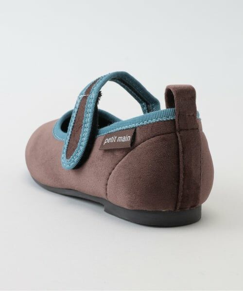 petit main / プティマイン パンプス | ワンストラップベロアシューズ | 詳細5