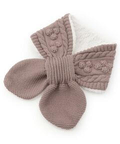 petit main / プティマイン マフラー・ショール・スヌード・ストール | ジャガードニットマフラー