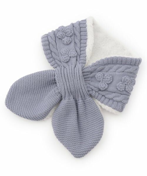 petit main / プティマイン マフラー・ショール・スヌード・ストール | ジャガードニットマフラー | 詳細1