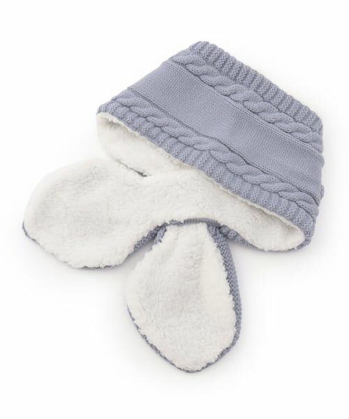 petit main / プティマイン マフラー・ショール・スヌード・ストール | ジャガードニットマフラー | 詳細2