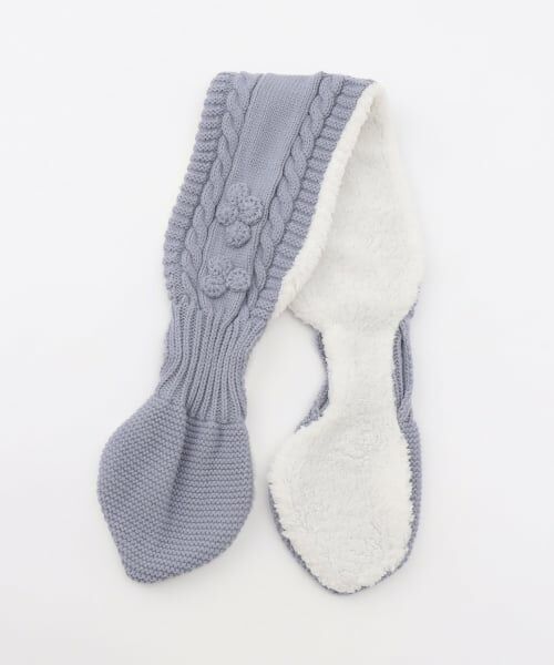 petit main / プティマイン マフラー・ショール・スヌード・ストール | ジャガードニットマフラー | 詳細4