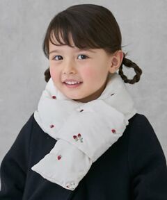 petit main / プティマイン マフラー・ショール・スヌード・ストール | アソート刺しゅう中綿マフラー