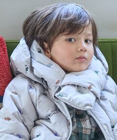 petit main / プティマイン マフラー・ショール・スヌード・ストール | アソート刺しゅう中綿マフラー