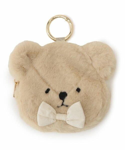 petit main / プティマイン ポーチ | pupu&teteミニポーチ（茶）