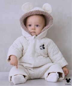 petit main / プティマイン ベビー・キッズウエア | 【Disney】キルティングジャンプスーツ