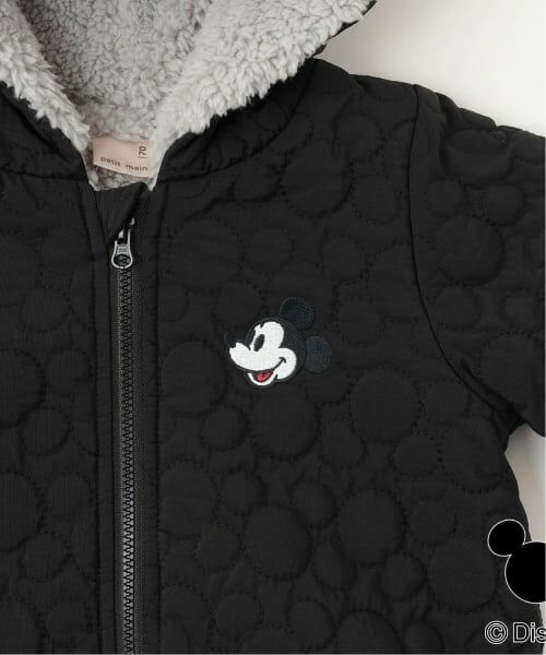 petit main / プティマイン ベビー・キッズウエア | 【Disney】キルティングジャンプスーツ | 詳細6