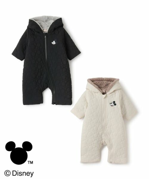 petit main / プティマイン ベビー・キッズウエア | 【Disney】キルティングジャンプスーツ | 詳細20