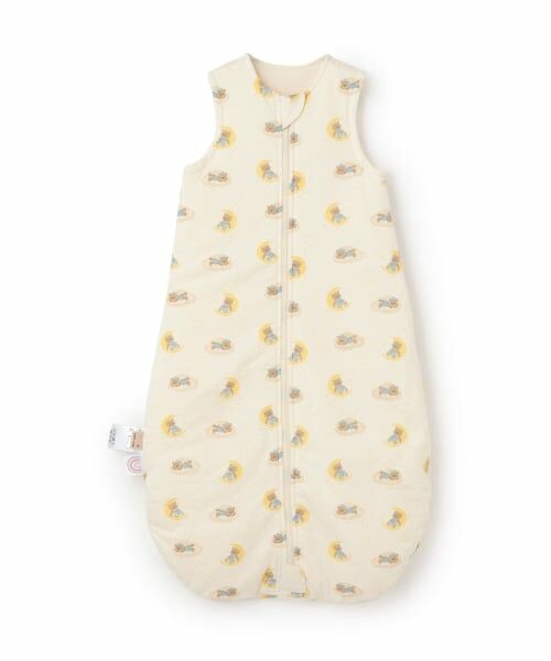 petit main / プティマイン ベビー・キッズウエア | 【あったかナカワタ】スリーピングバック（ライト グリーン）