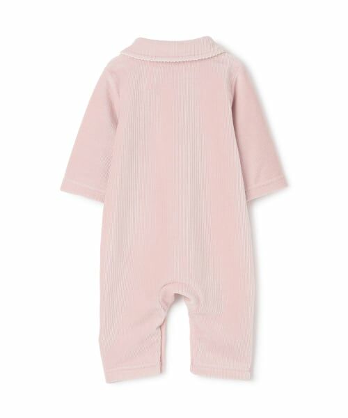 petit main / プティマイン ロンパース | ダブルボタン衿つきカバーオール | 詳細6