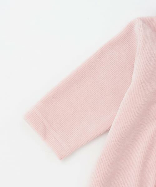 petit main / プティマイン ロンパース | ダブルボタン衿つきカバーオール | 詳細8