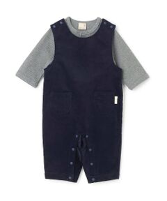 petit main / プティマイン ベビー・キッズウエア | ロンパース＋サロペットセット