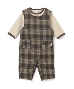 petit main / プティマイン ベビー・キッズウエア | ロンパース＋サロペットセット