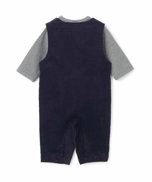 petit main / プティマイン ベビー・キッズウエア | ロンパース＋サロペットセット | 詳細1