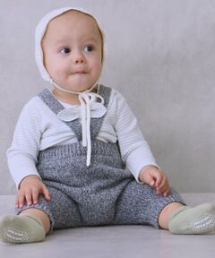 petit main / プティマイン ベビー・キッズウエア | サスつきニットパンツセット