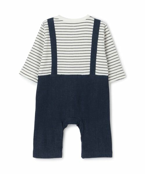 petit main / プティマイン ロンパース | サス付きモチーフカバーオール | 詳細3