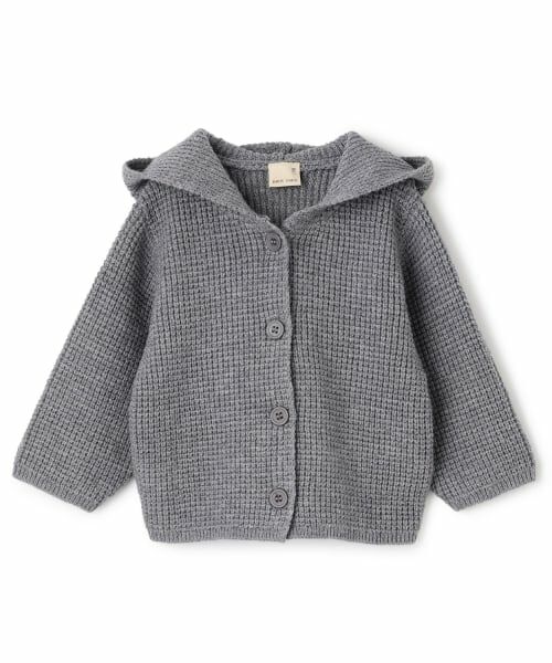 petit main / プティマイン ベビー・キッズウエア | とんがり帽カーディガン＜セットアップ対応＞ | 詳細4