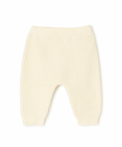 petit main / プティマイン ベビー・キッズウエア | ニットパンツ＜セットアップ対応＞（アイボリー）