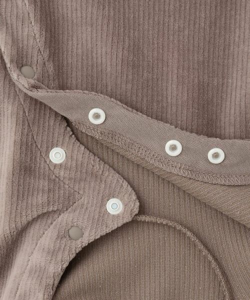 petit main / プティマイン ロンパース | アニマルサロペ風カバーオール | 詳細12