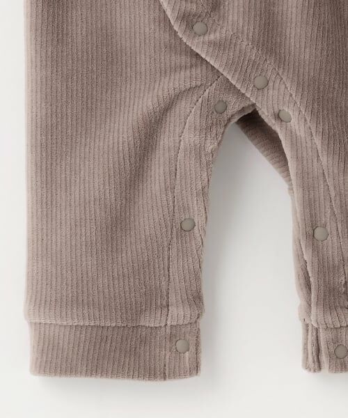 petit main / プティマイン ロンパース | アニマルサロペ風カバーオール | 詳細13