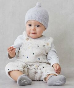 petit main / プティマイン ベビー・キッズウエア | 星刺しゅうサロペットカバーオール