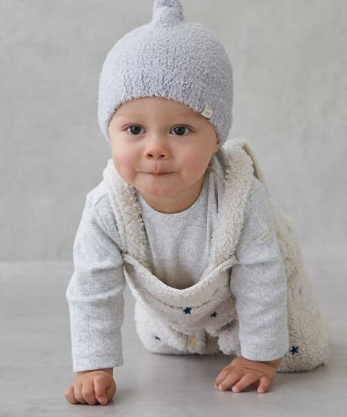 petit main / プティマイン ベビー・キッズウエア | 星刺しゅうサロペットカバーオール | 詳細4