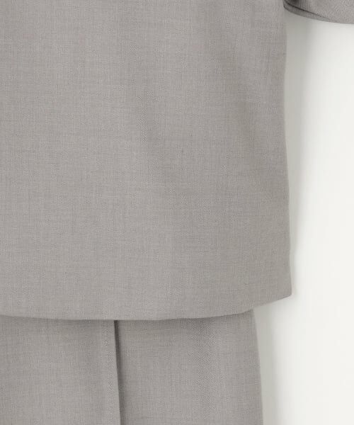 petit main / プティマイン セットアップ | 【セミフォーマル】ノーカラーJK+ロングパンツセットアップ | 詳細13