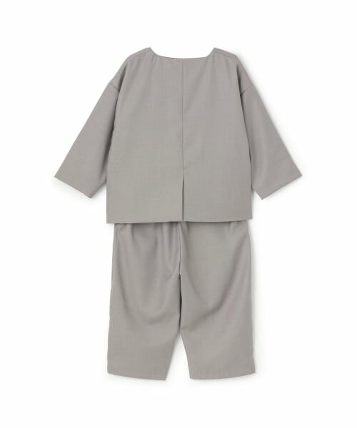 petit main / プティマイン セットアップ | 【セミフォーマル】ノーカラーJK+ロングパンツセットアップ | 詳細8