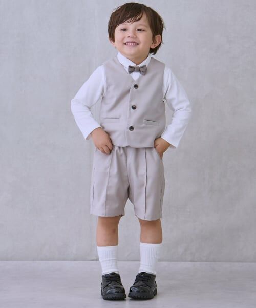 petit main / プティマイン カーディガン・ボレロ | 【セミフォーマル】フォーマルベスト | 詳細4