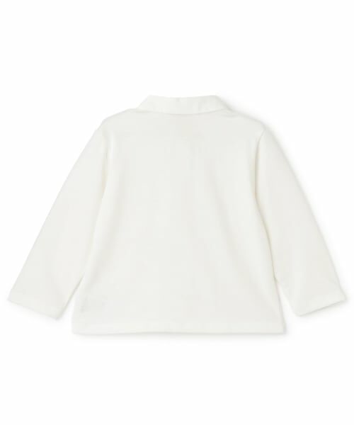 petit main / プティマイン シャツ・ブラウス | 【セミフォーマル】蝶ネクタイつきカットソーシャツ | 詳細5