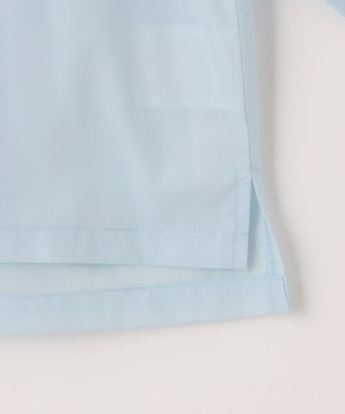 petit main / プティマイン シャツ・ブラウス | 【セミフォーマル】ノーカラーシャツ | 詳細10