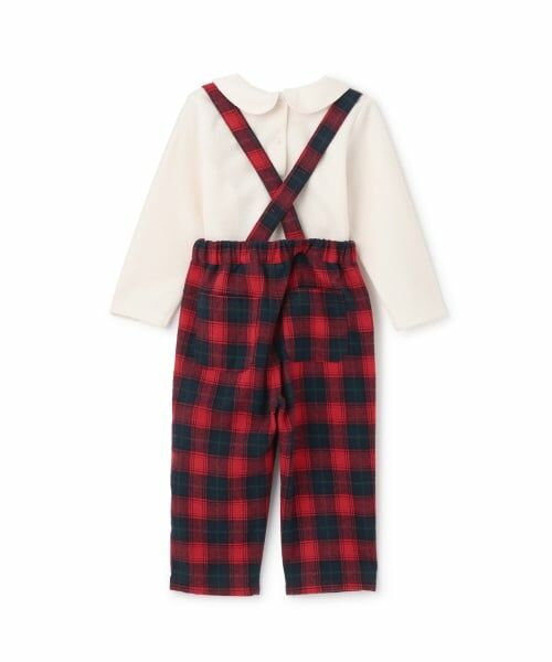 petit main / プティマイン その他パンツ | 衿つき長T+サスつきパンツセット | 詳細11