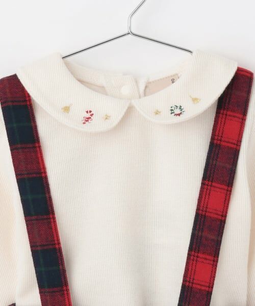 petit main / プティマイン その他パンツ | 衿つき長T+サスつきパンツセット | 詳細13