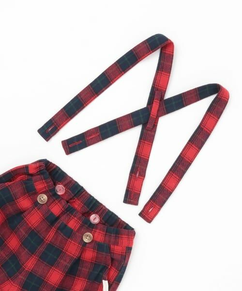 petit main / プティマイン その他パンツ | 衿つき長T+サスつきパンツセット | 詳細15