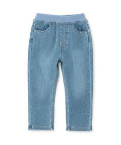 petit main / プティマイン その他パンツ | カットデニムロングパンツ