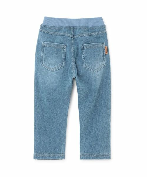 petit main / プティマイン その他パンツ | カットデニムロングパンツ | 詳細1