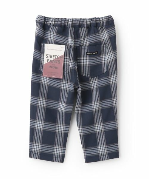 petit main / プティマイン その他パンツ | のびのびストレッチチェックパンツ | 詳細3