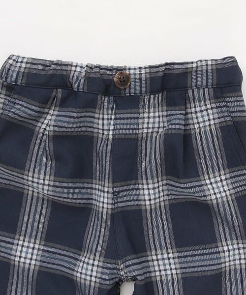 petit main / プティマイン その他パンツ | のびのびストレッチチェックパンツ | 詳細4