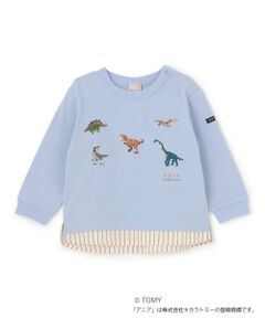 petit main / プティマイン Tシャツ | 【TOMICA・ANIA】裾シャツ長袖Tシャツ