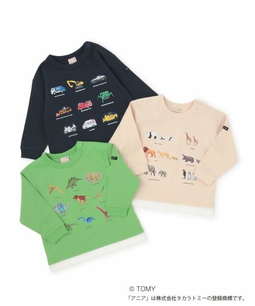 petit main / プティマイン Tシャツ | 【TOMICA・ANIA】グラフィック長袖Tシャツ | 詳細23