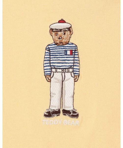petit main / プティマイン Tシャツ | 【TeddyBear】刺しゅう長袖Tシャツ | 詳細15