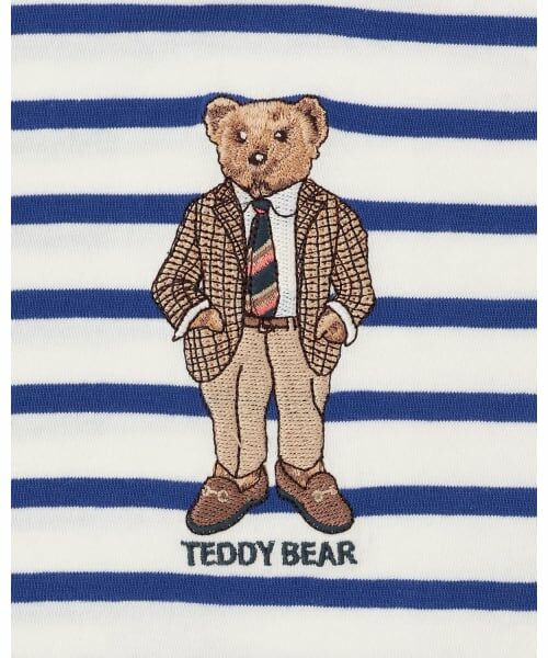petit main / プティマイン Tシャツ | 【TeddyBear】刺しゅう長袖Tシャツ | 詳細17